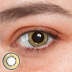 Cosplay Element Brown Prescription Colored Contact Lenses