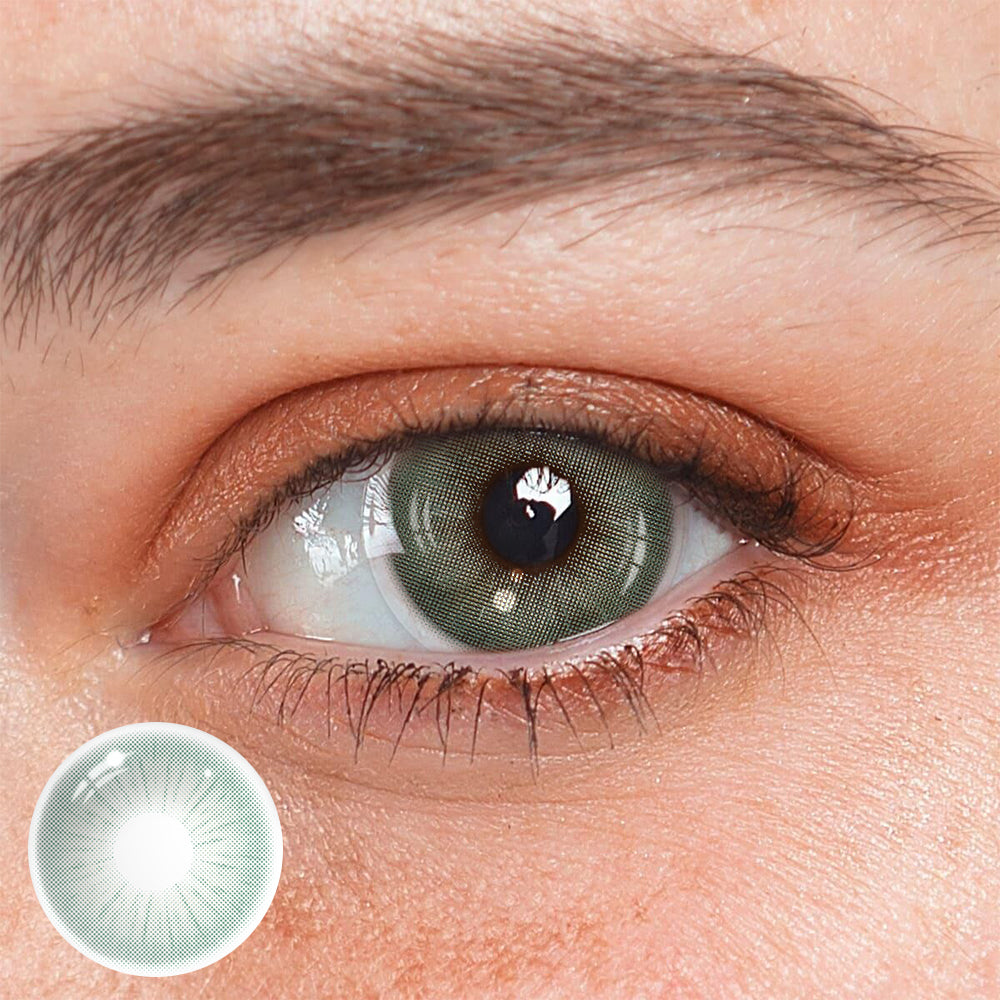 Claudina Green Colored Contact Lenses