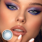 Adelina Blue Prescription Colored Contact Lenses