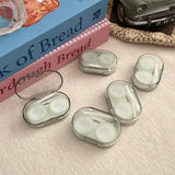 Simple Portable Colored Contact Lens Case