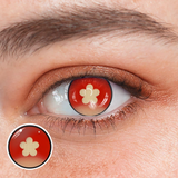 Cosplay Genshin Impact Hutao Red Colored Contact Lenses