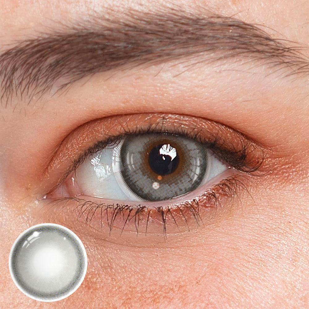 Adelina Gray Prescription Colored Contact Lenses