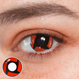 Cosplay NARUTO Uchiha Shisui Shalingan Lentilles de contact colorées rouges sur ordonnance 