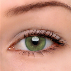 Sorayama Green Prescription Colored Contact Lenses