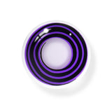 Cosplay Circle Line Black Purple Colored Contact Lenses