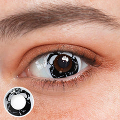 Cosplay Spider Animal Black Colored Contact Lenses