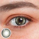 Lentilles de contact colorées sur ordonnance Penina Green 