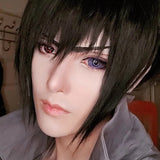 Cosplay NARUTO Uchiha Sasuke Shalingan Lentilles de contact colorées rouges sur ordonnance 