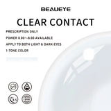 Lentilles de contact transparentes correctrices BEAUEYE Tiffany