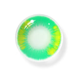 Cosplay Ghost Yellow Green Colored Contact Lenses