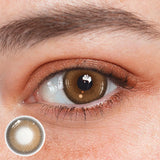 Lentilles de contact colorées sur ordonnance Adelina Coffee 