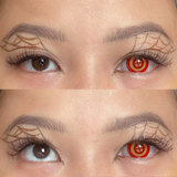 Cosplay Chainsaw Man Power Colored Contact Lenses