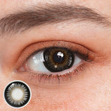 Lentilles de contact colorées sur ordonnance BAMBI Grey 