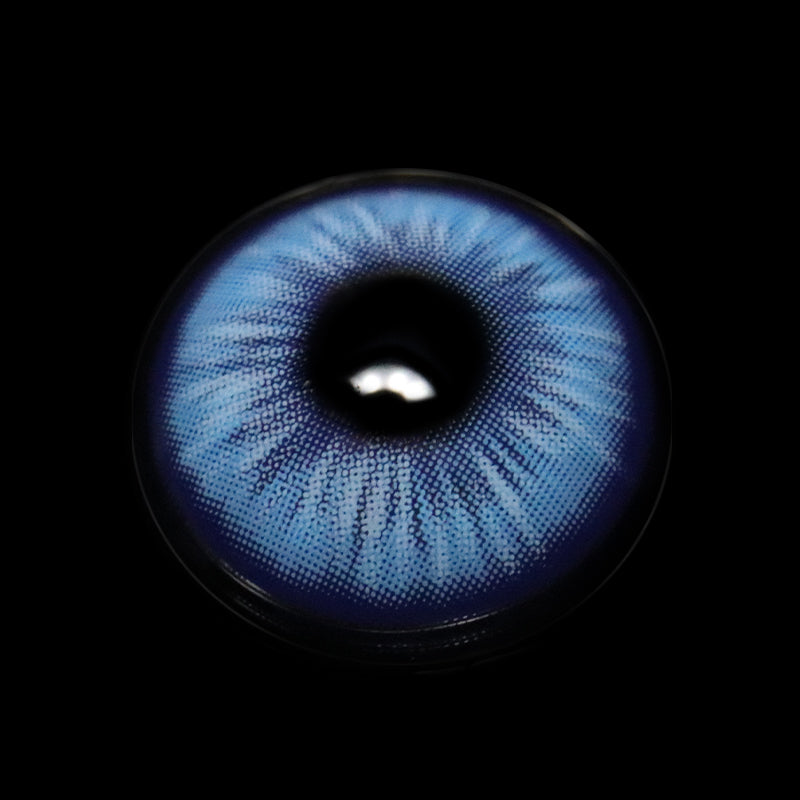 Amaretto Blue Colored Contact Lenses