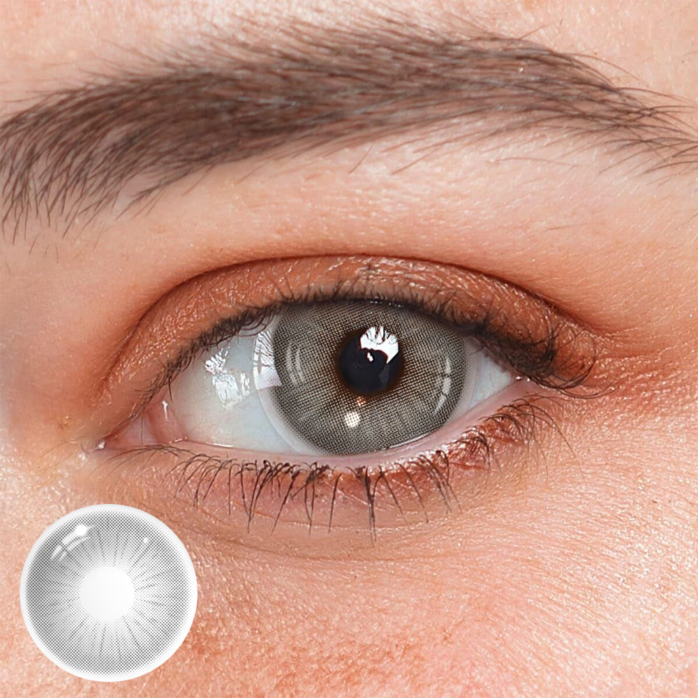 Claudina Gray Colored Contact Lenses