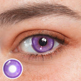 Cosplay Fairy Purple Colored Contact Lenses