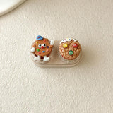 Cute Cartoon Colored Contact Lens Case