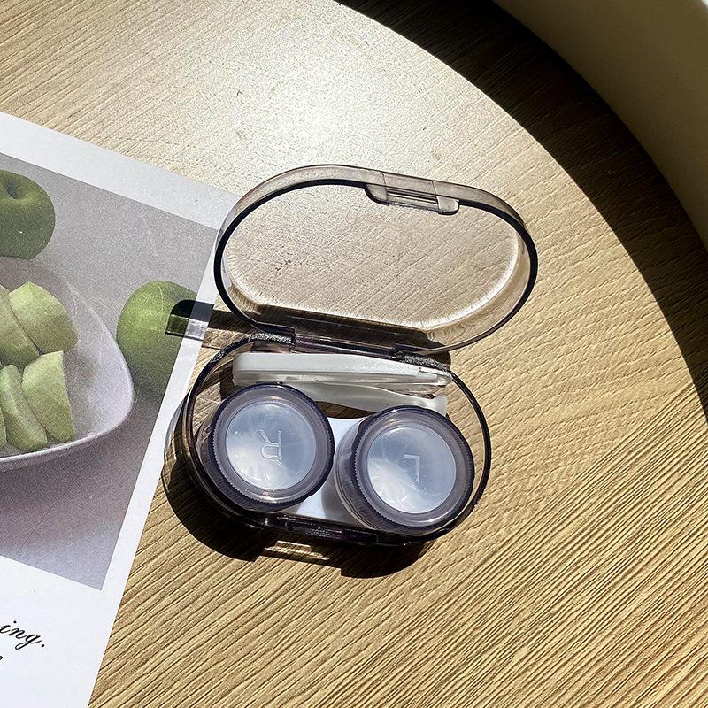 Simple Colored Contact Lens Case