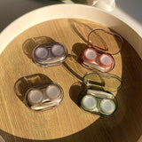 Simple Colored Contact Lens Case