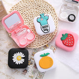 Cute Several Styles Colored Contact Lens Case