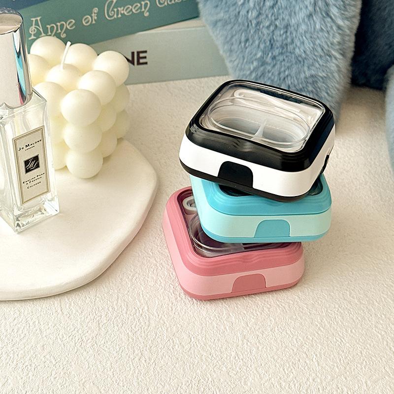 Simple Electric Colored Contact Lens Case (Sonic Cleaner)