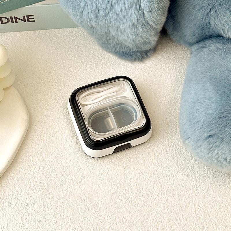 Simple Electric Colored Contact Lens Case (Sonic Cleaner)