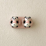 Cartoon Bear Colored Contact Lens Case