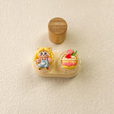 Cute Cartoon Colored Contact Lens Case