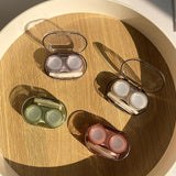 Simple Colored Contact Lens Case