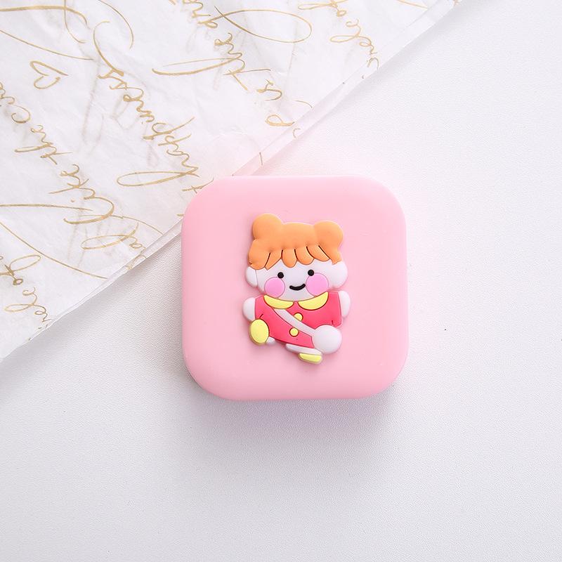 Cute Several Styles Colored Contact Lens Case