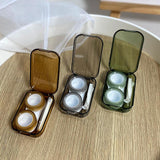 Simple Colored Contact Lens Case