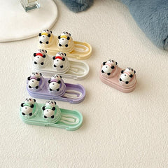 Cartoon Bear Colored Contact Lens Case