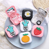 Cute Several Styles Colored Contact Lens Case