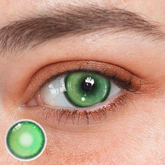 Cosplay KOI Green Colored Contact Lenses