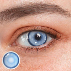 Cosplay KOI Blue Colored Contact Lenses