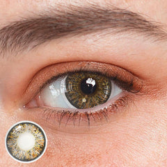 Carnelian Gray Colored Contact Lenses