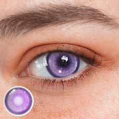 Cosplay KOI Purple Colored Contact Lenses