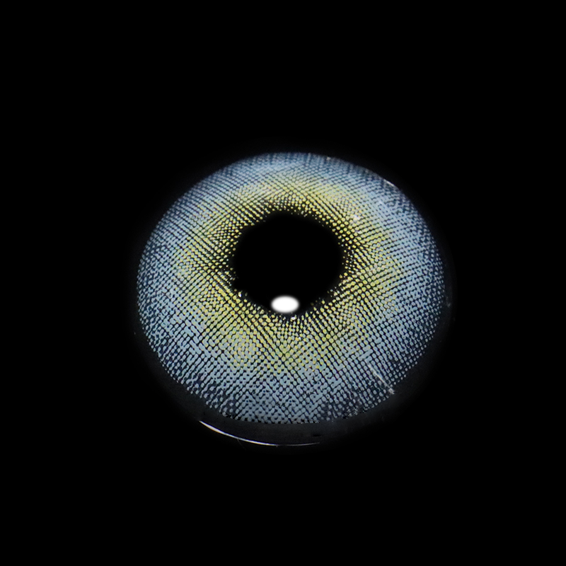 Klassische blaue farbige Kontaktlinsen