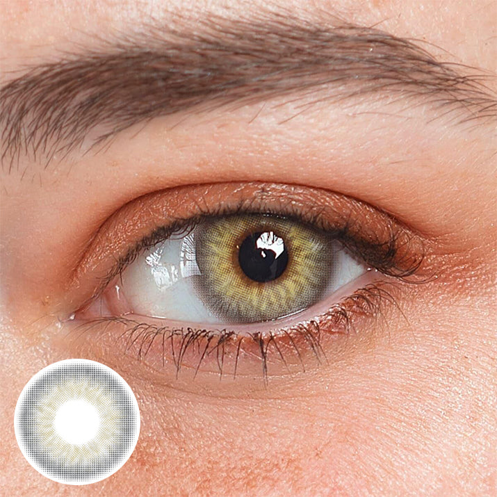 Thetis Grey Prescription Colored Contact Lenses