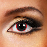 Halloween Hell Raiser Red  Colored Contact Lenses