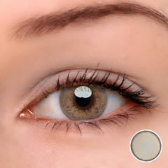 Rom Farbige Kontaktlinsen Ohne Stärke in Braun