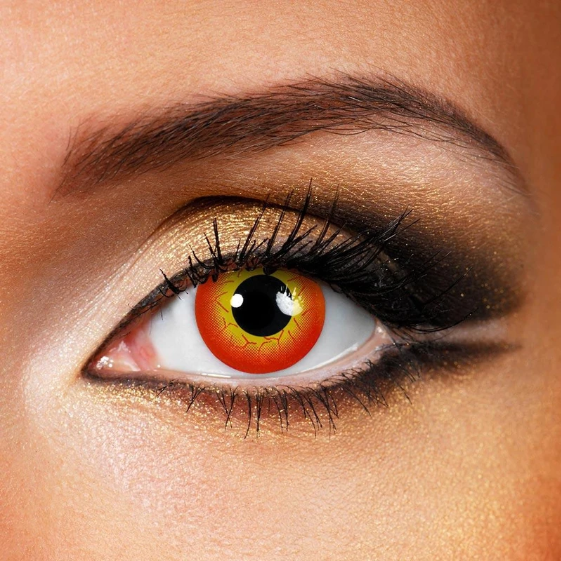 تأثيري سيث العين العدسات اللاصقة الملونة الحمراء