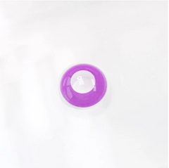 Cosplay Cinza violeta bloco Lentes de contato de cor roxa