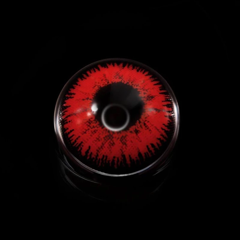 Vega Farbige Kontaktlinsen Ohne Stärke in Rot