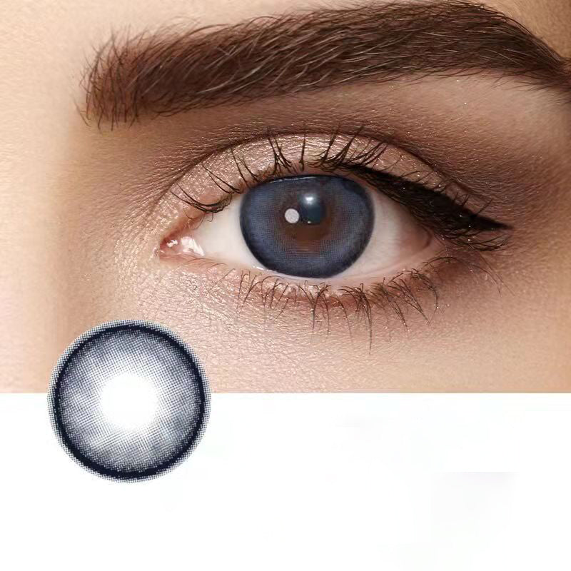 Deep Blue Colored Contact Lenses
