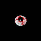 Halloween Trauma White Colored Contact Lenses