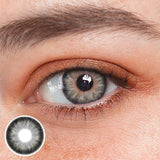 Adriene Illusion Grey Colored Contact Lenses