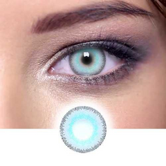 Elite Glass Farbige Kontaktlinsen Ohne Stärke Grün Grau