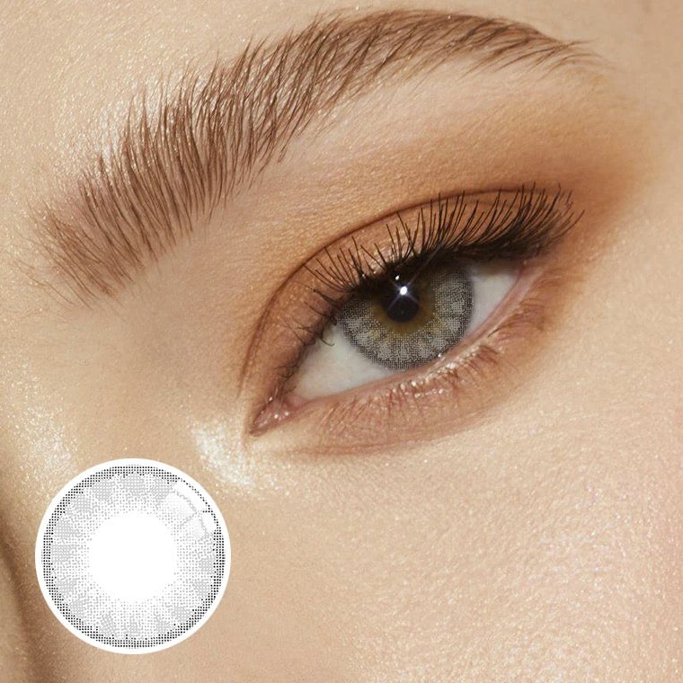 Glaskugel Farbige Kontaktlinsen Ohne Stärke Grau