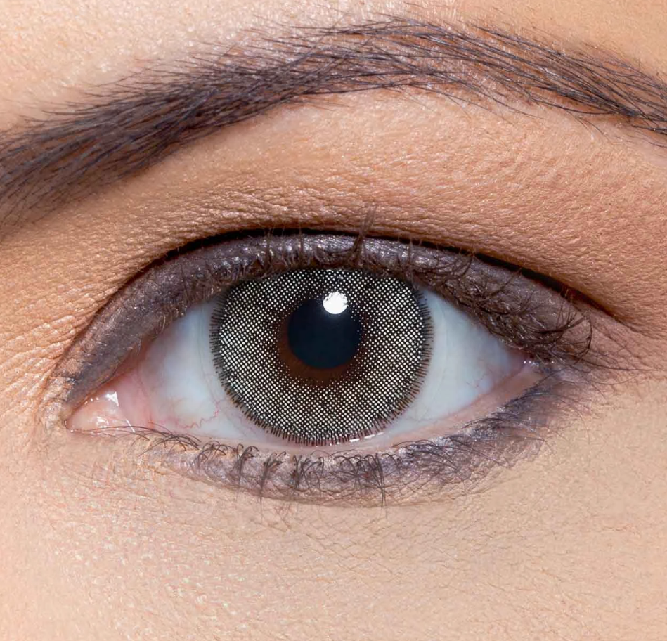 Natürliche Farben CRISTAL BROWN Farbige Kontaktlinsen Ohne Stärke